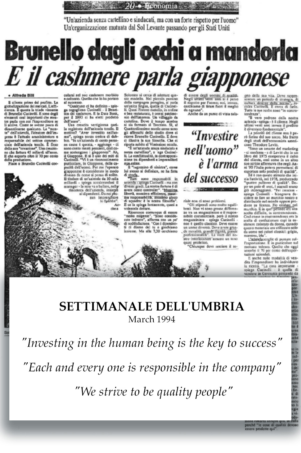 1994 Settimanale dell'Umbria