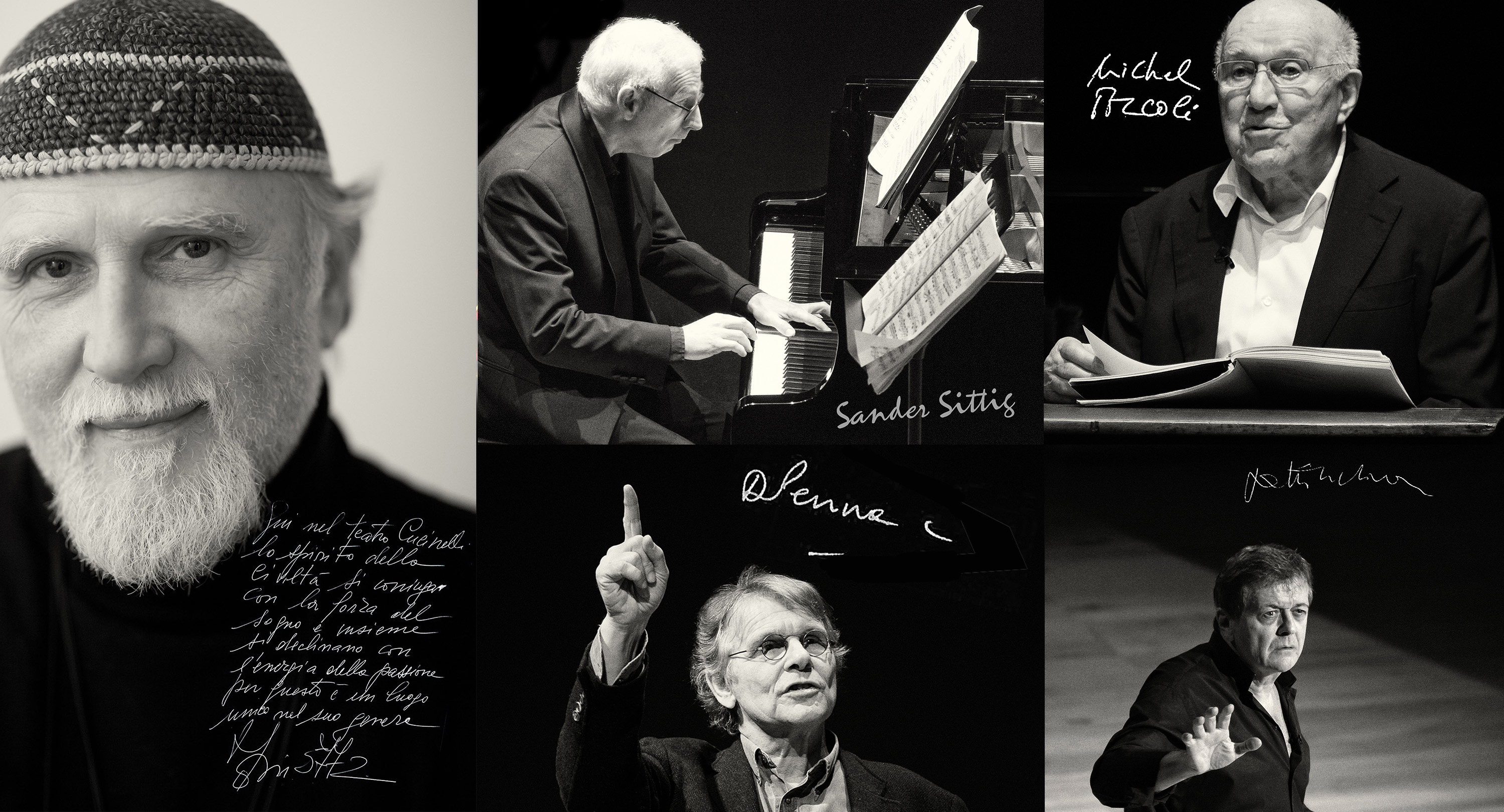 The Cucinelli Theater - the artists