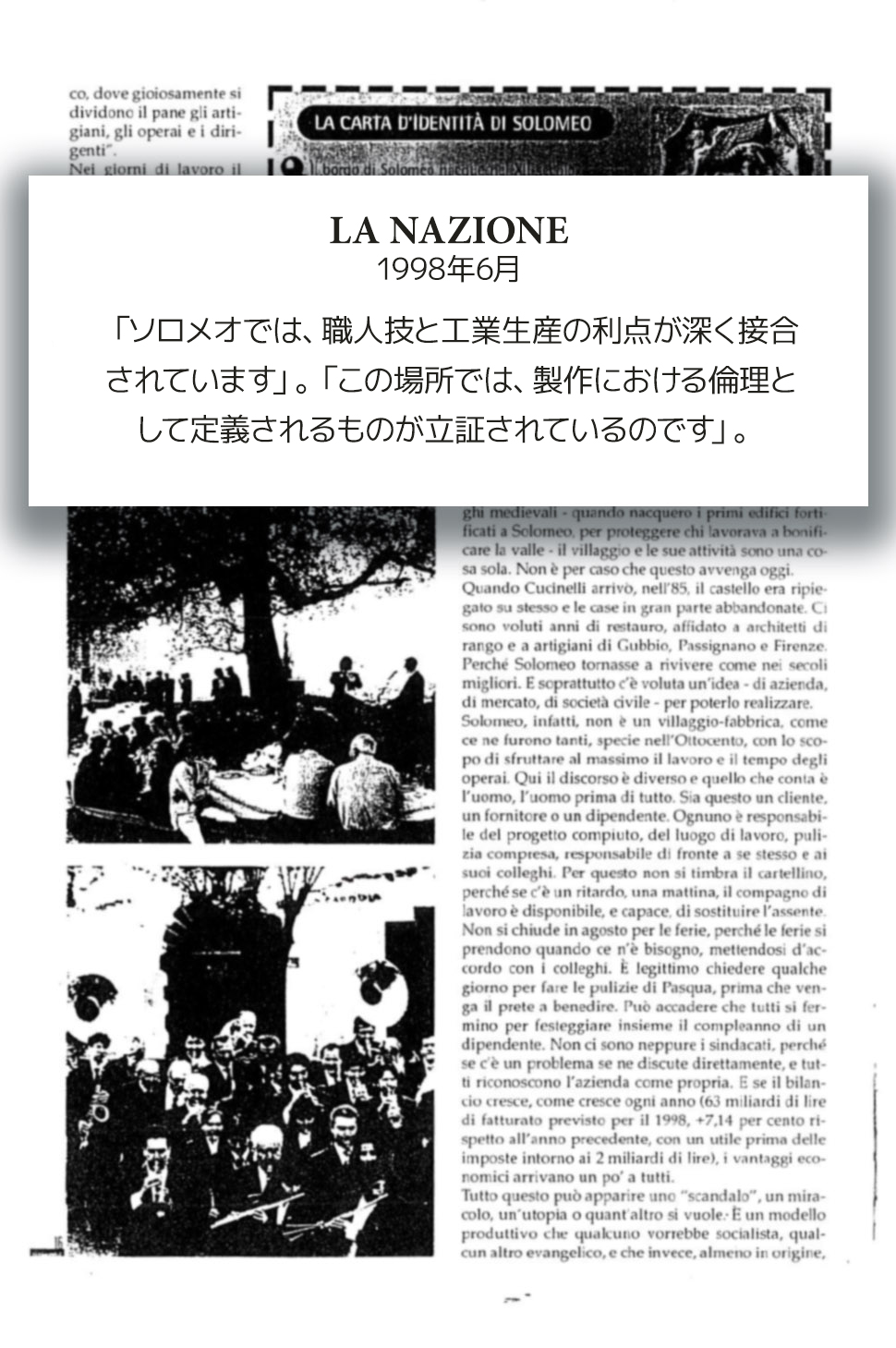 1998 La Nazione