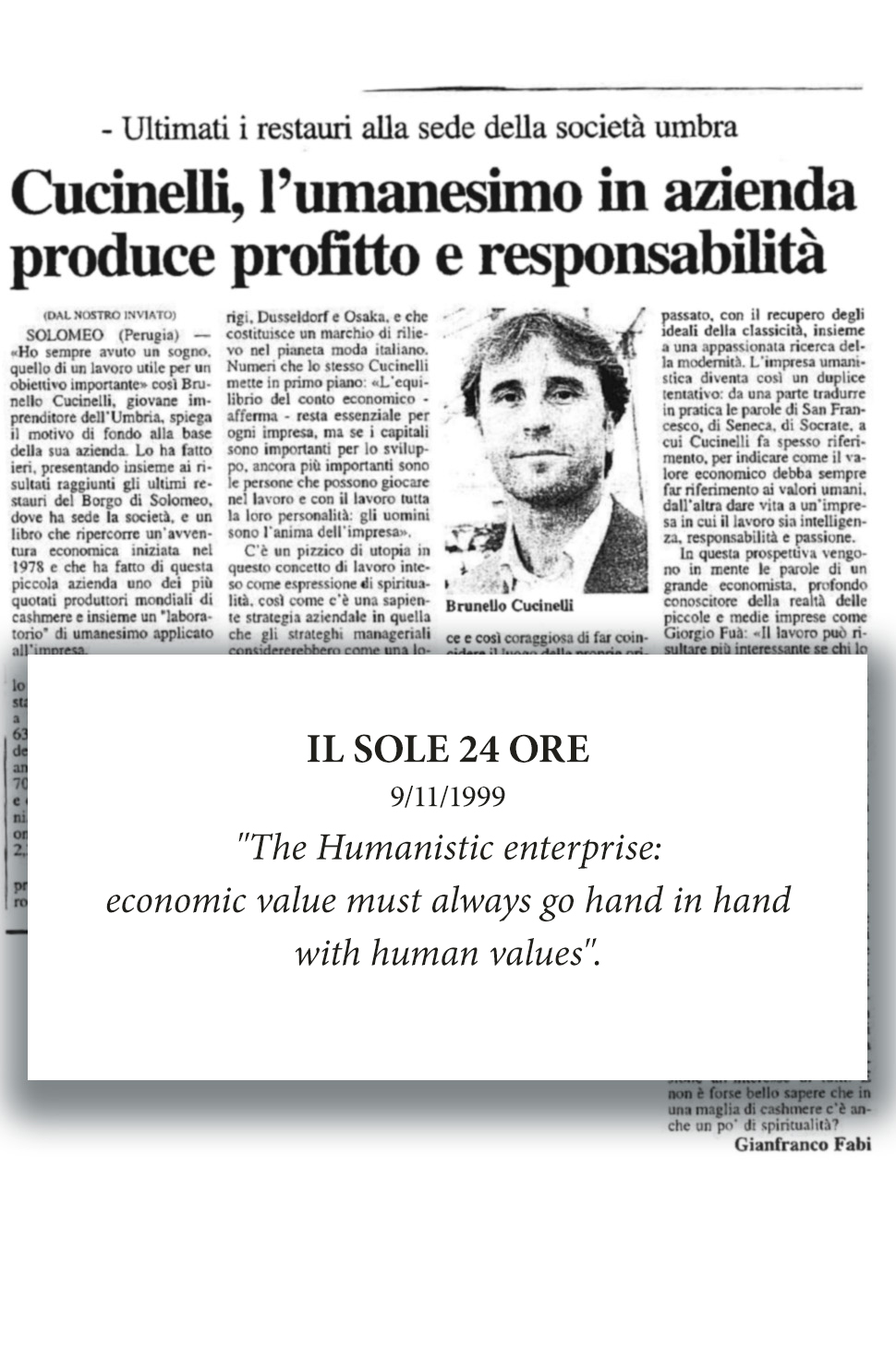 1999 Il Sole 24 Ore