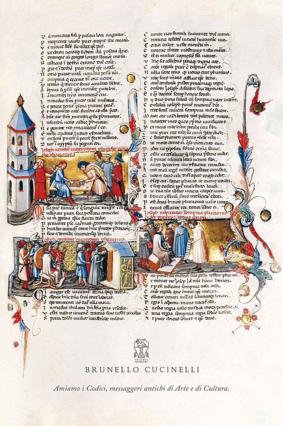 We love Codices, the ancient messengers of Art and Culture