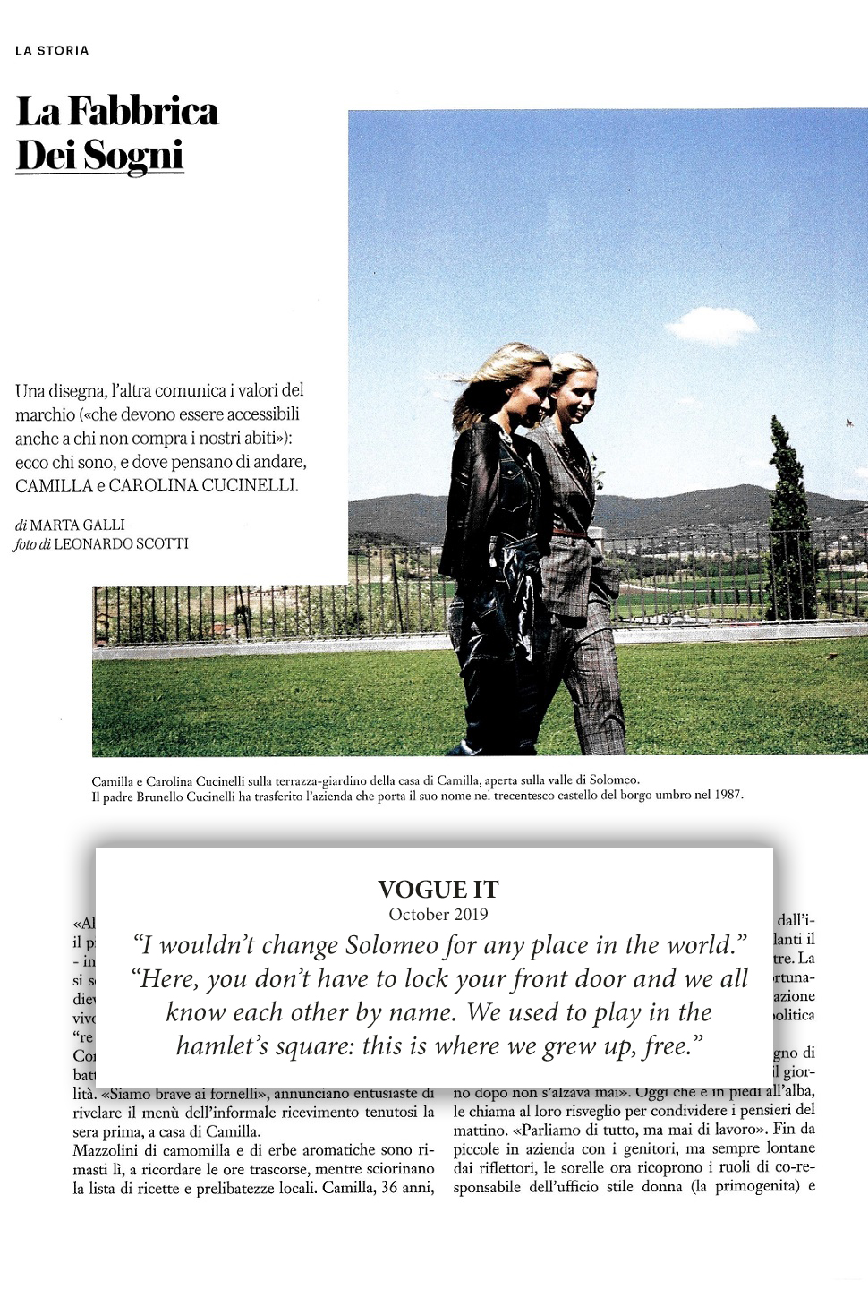Vogue IT La Fabbrica dei Sogni