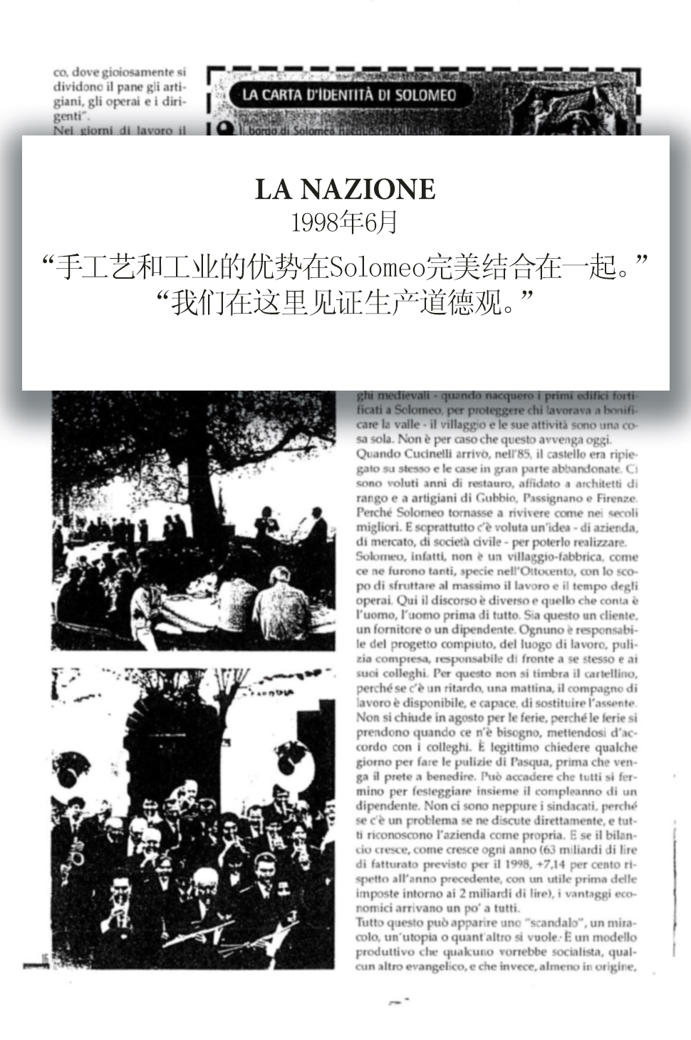 1998 La Nazione