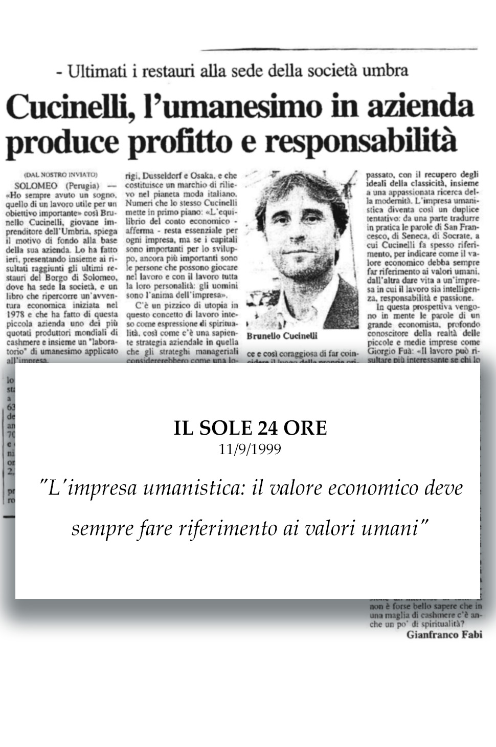 1999 Il Sole 24 Ore