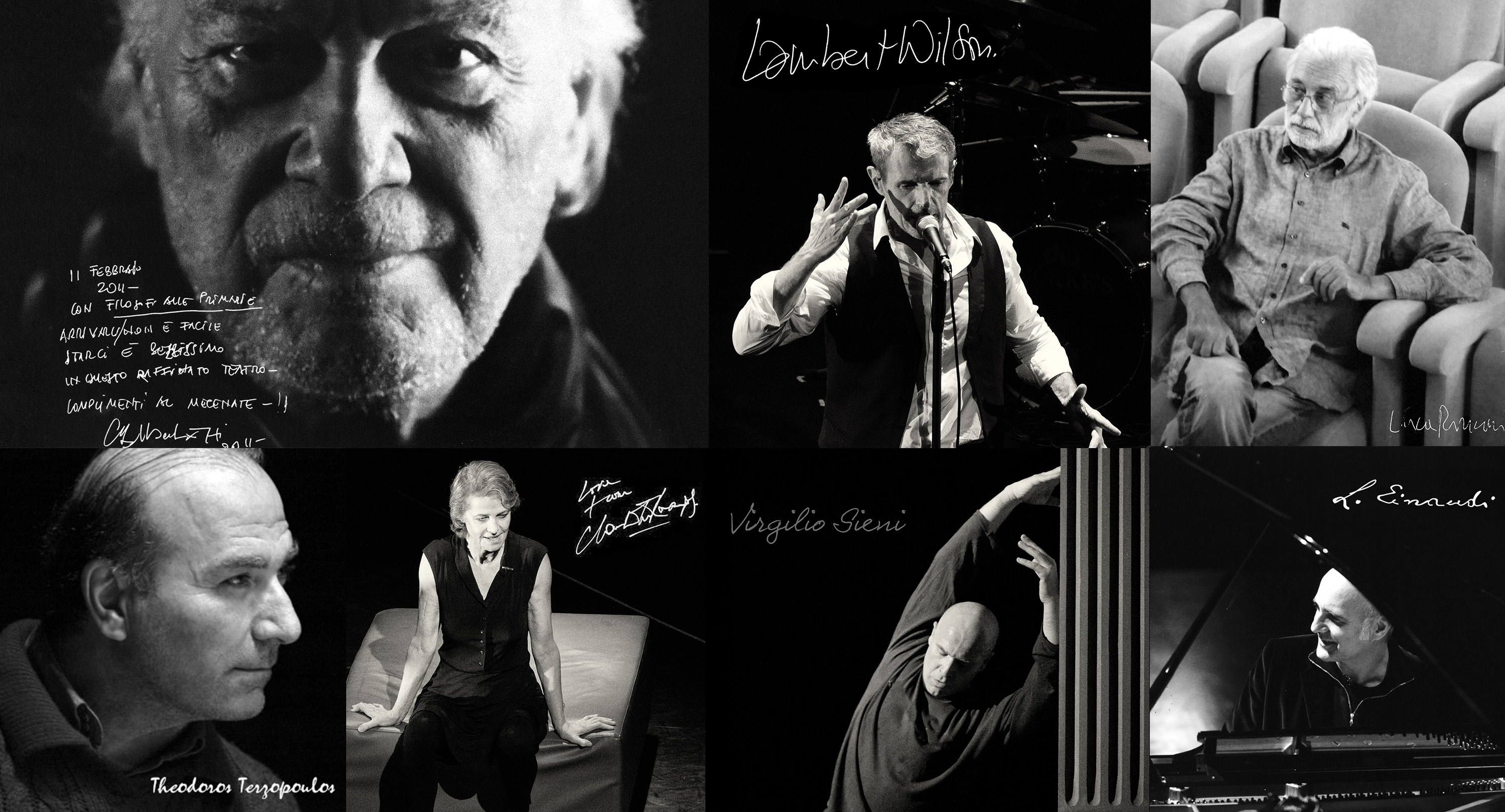 The Cucinelli Theater - the artists