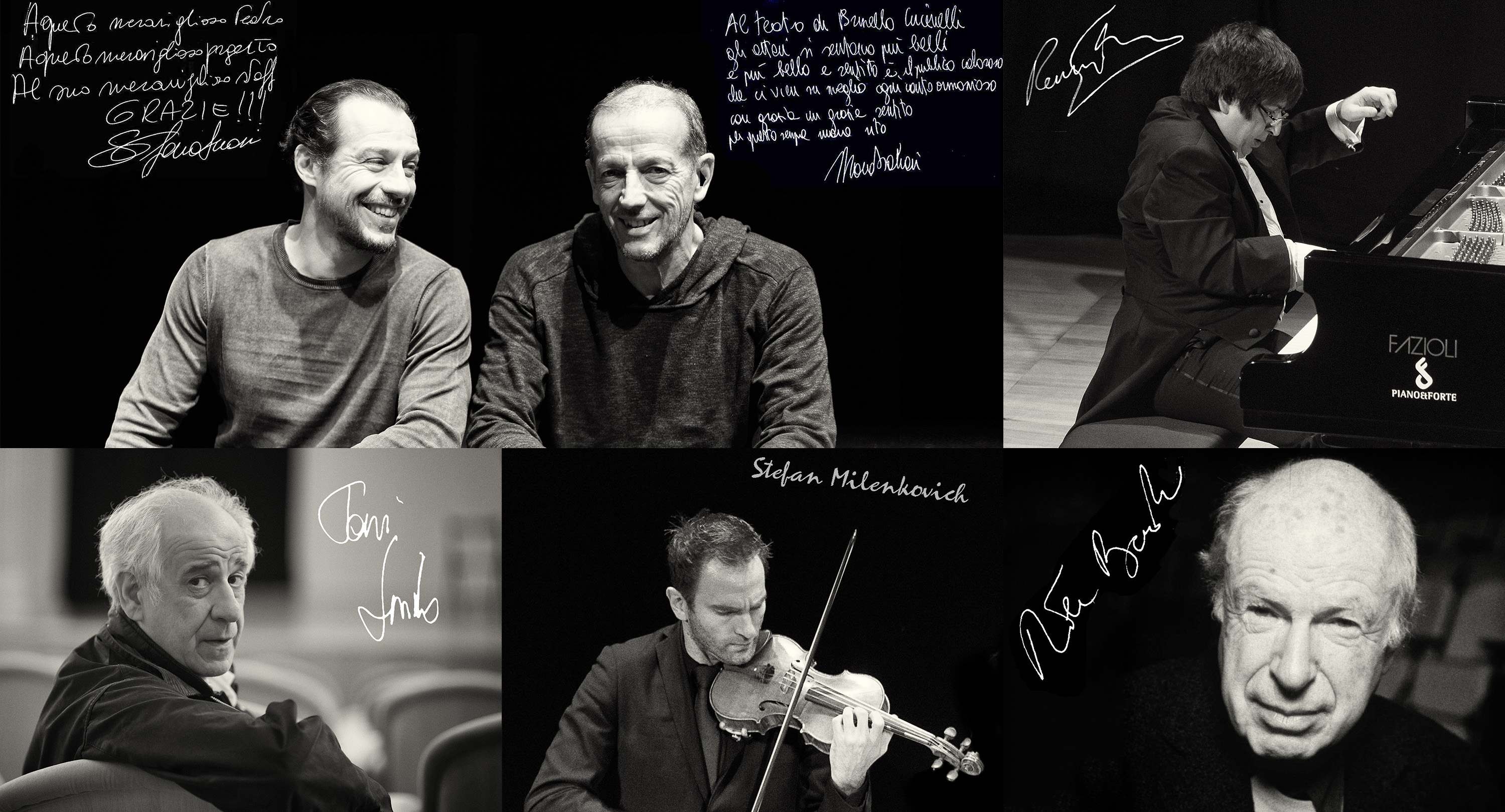 The Cucinelli Theater - the artists