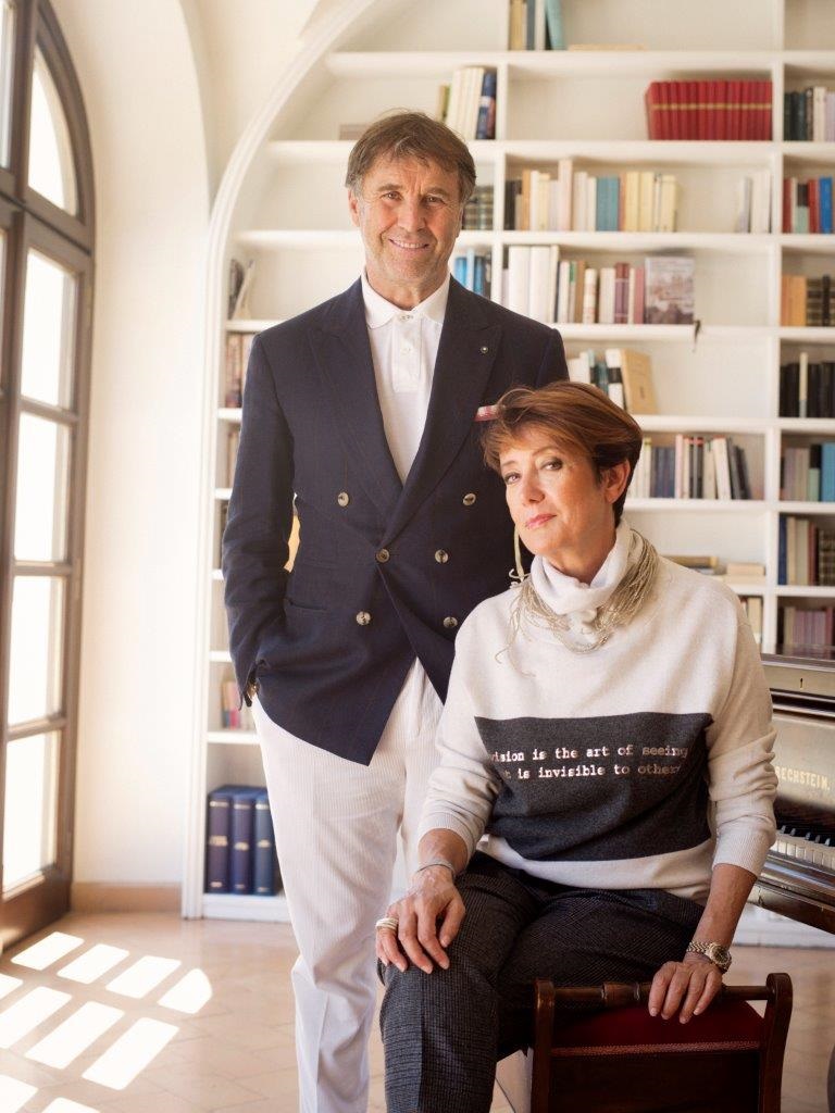 Brunello e Federica Cucinelli