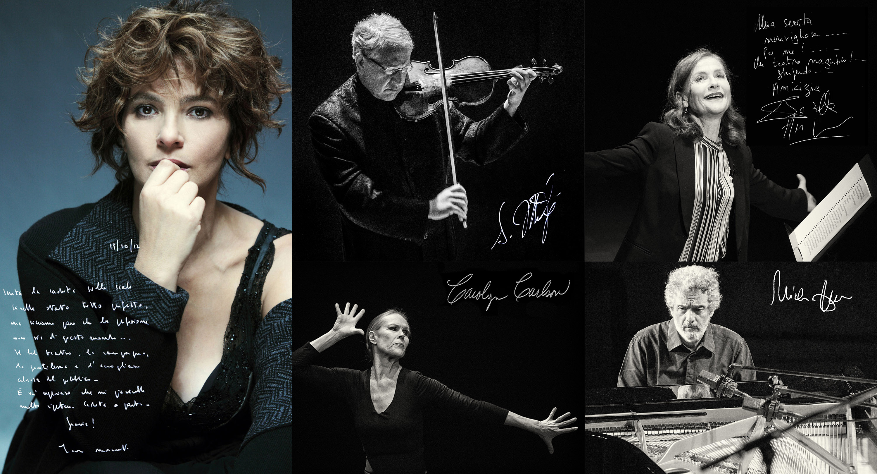 The Cucinelli Theater - the artists