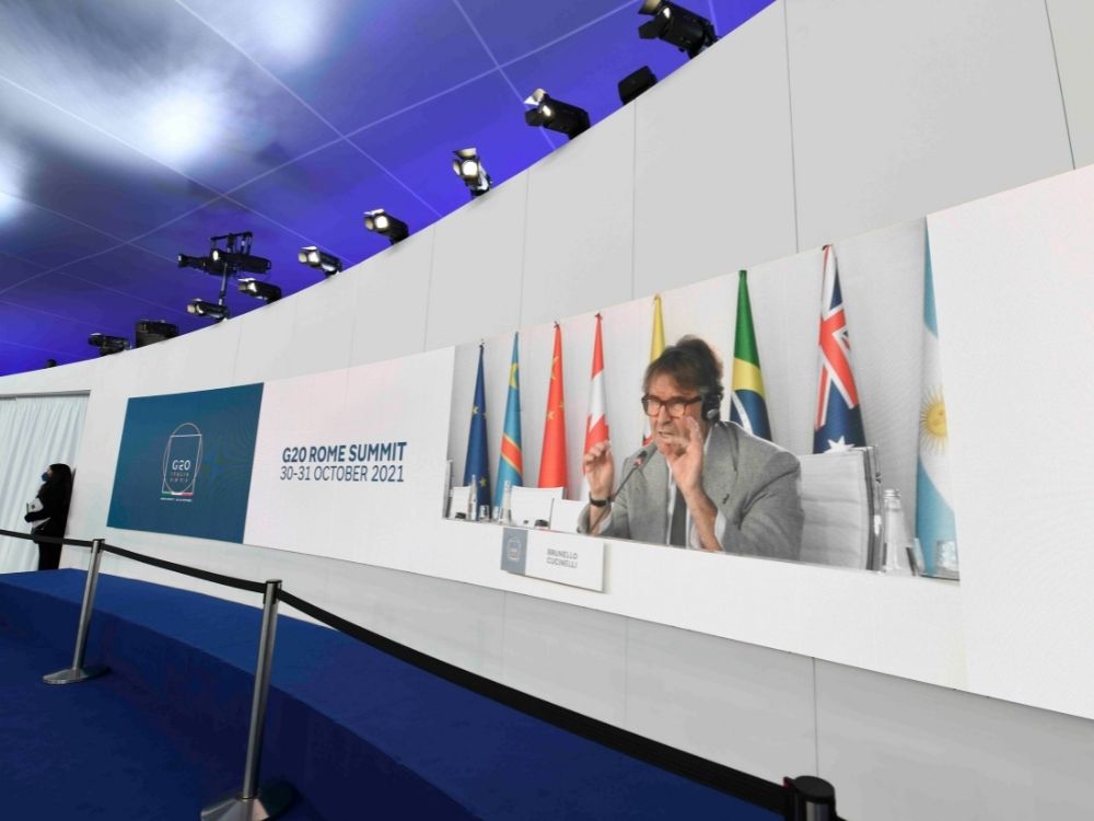 Discorso di Brunello Cucinelli ai grandi della Terra
                in occasione del G20