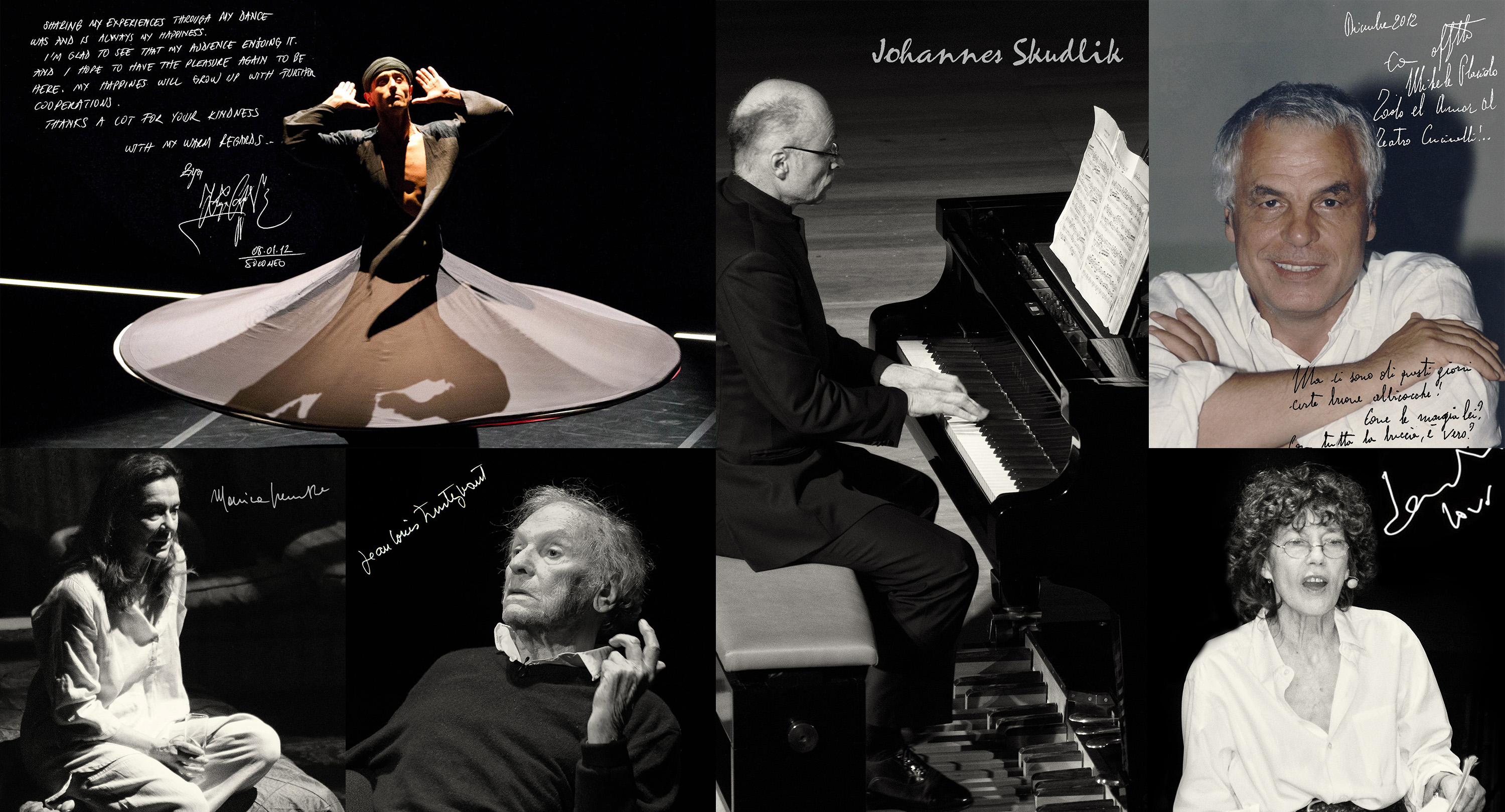The Cucinelli Theater - the artists