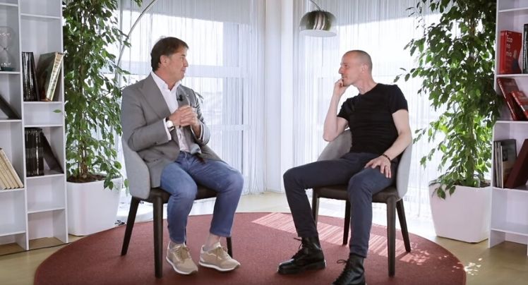 2019 - A dialogue with Marco Montemagno on human dignity and the harmony with the Universe