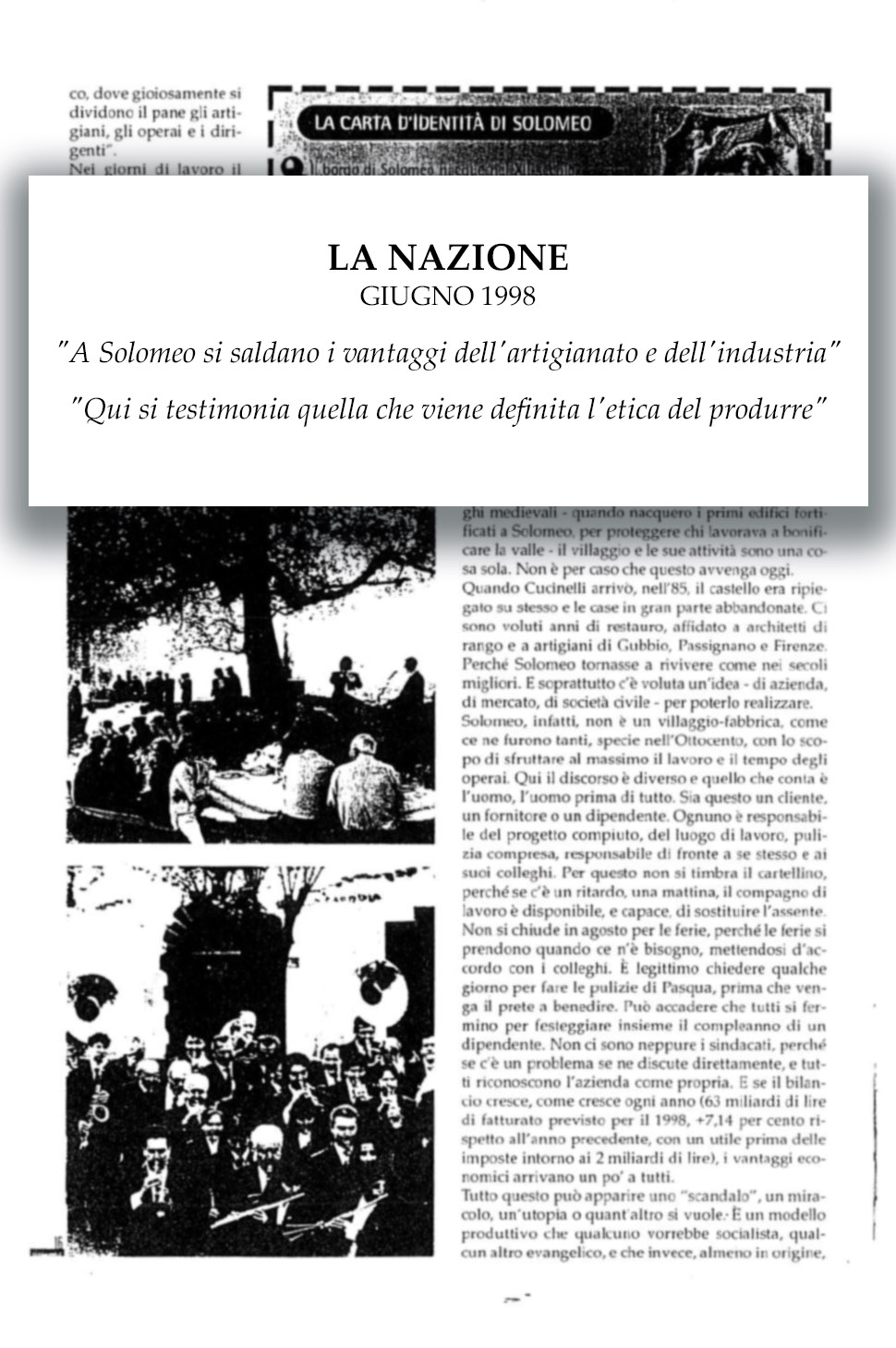 1998 La Nazione